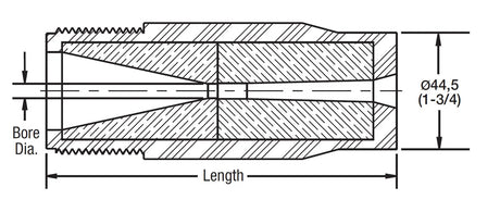 Kennametal BLVE-AP lange Venturi-Düse