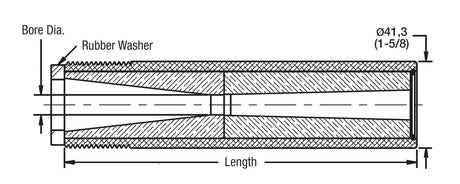 Kennametal BLVE lange Venturi-Düse
