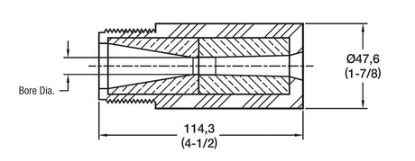 Kennametal F-AP Medium Venturi Düse