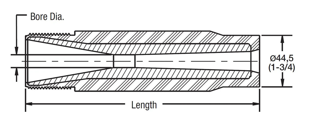 Buse venturi à entrée large Kennametal SN159-AP