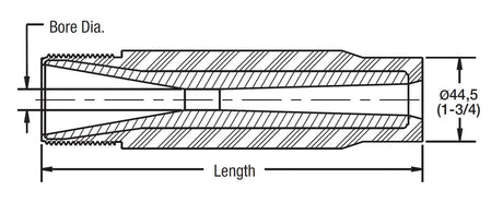 Buse venturi à entrée large Kennametal SN159-AP