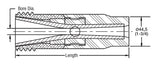 Buse Venturi à large entrée Kennametal SN159-P 50 mm